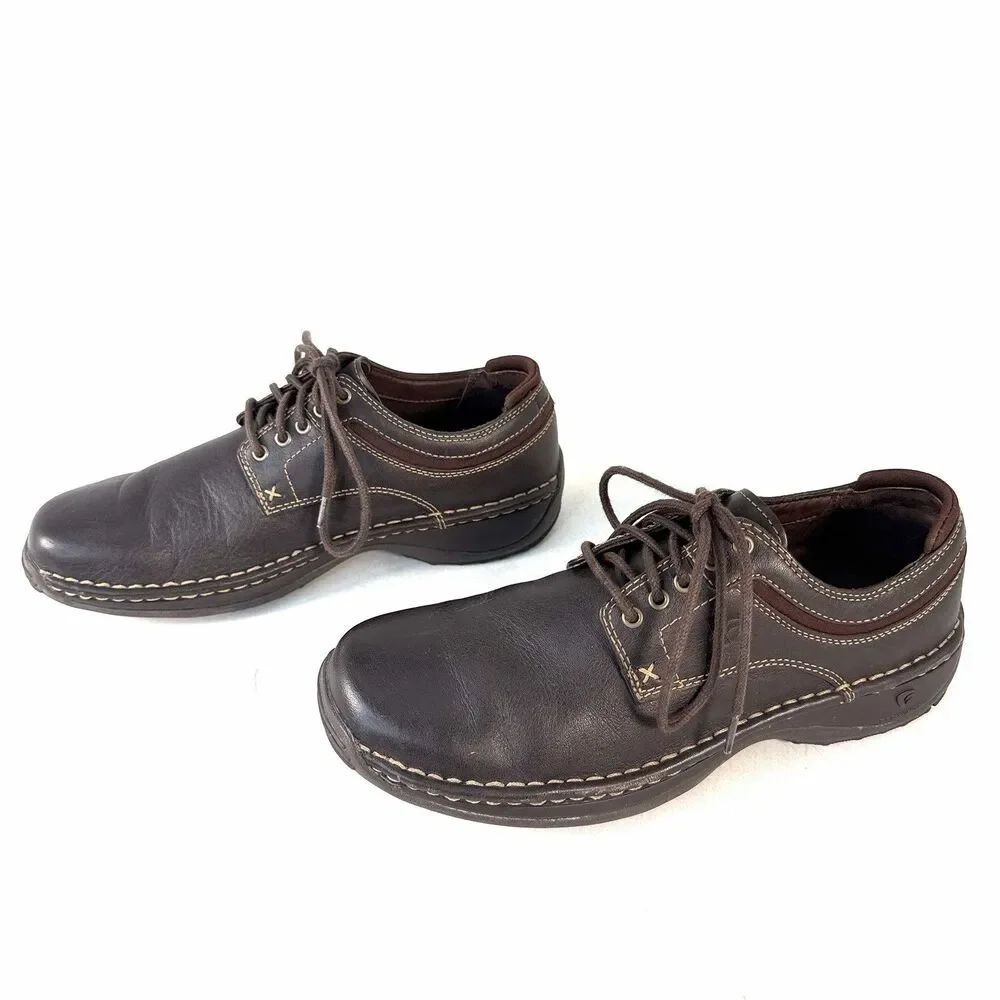 Red Wing Beacon 4114 Mens 8D Brown Leather Lace Up Oxford Shoes